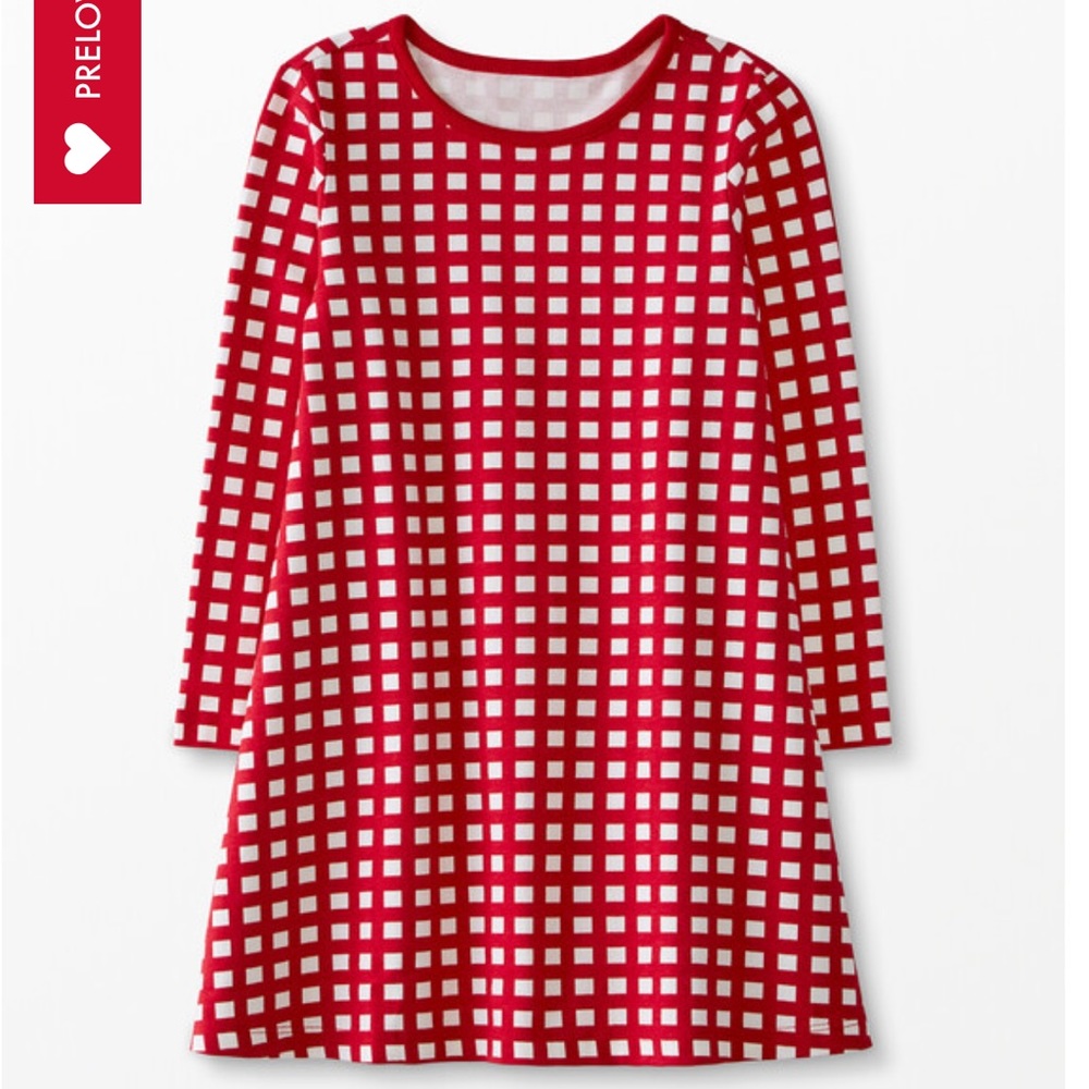 Hanna Andersson “Holiday Print Dress”